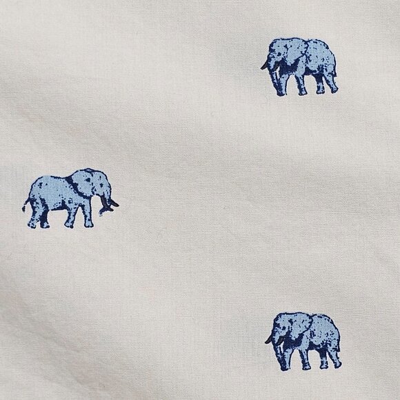 Bonobos Elephant Print Slim Fit Button Down Long XXL - Picture 7 of 8